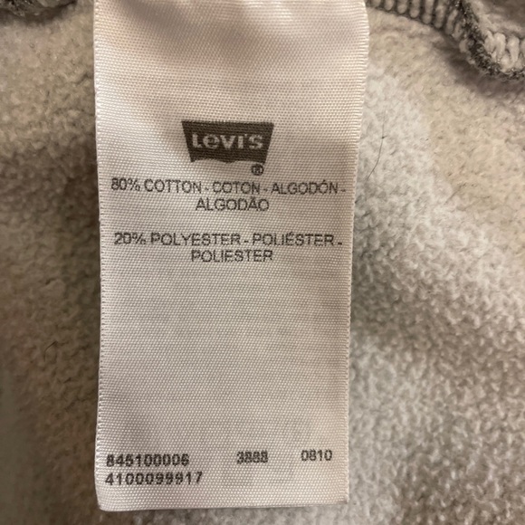 Levi’s Grey Graphic Hoodie Women’s Size Large - Picture 6 of 7